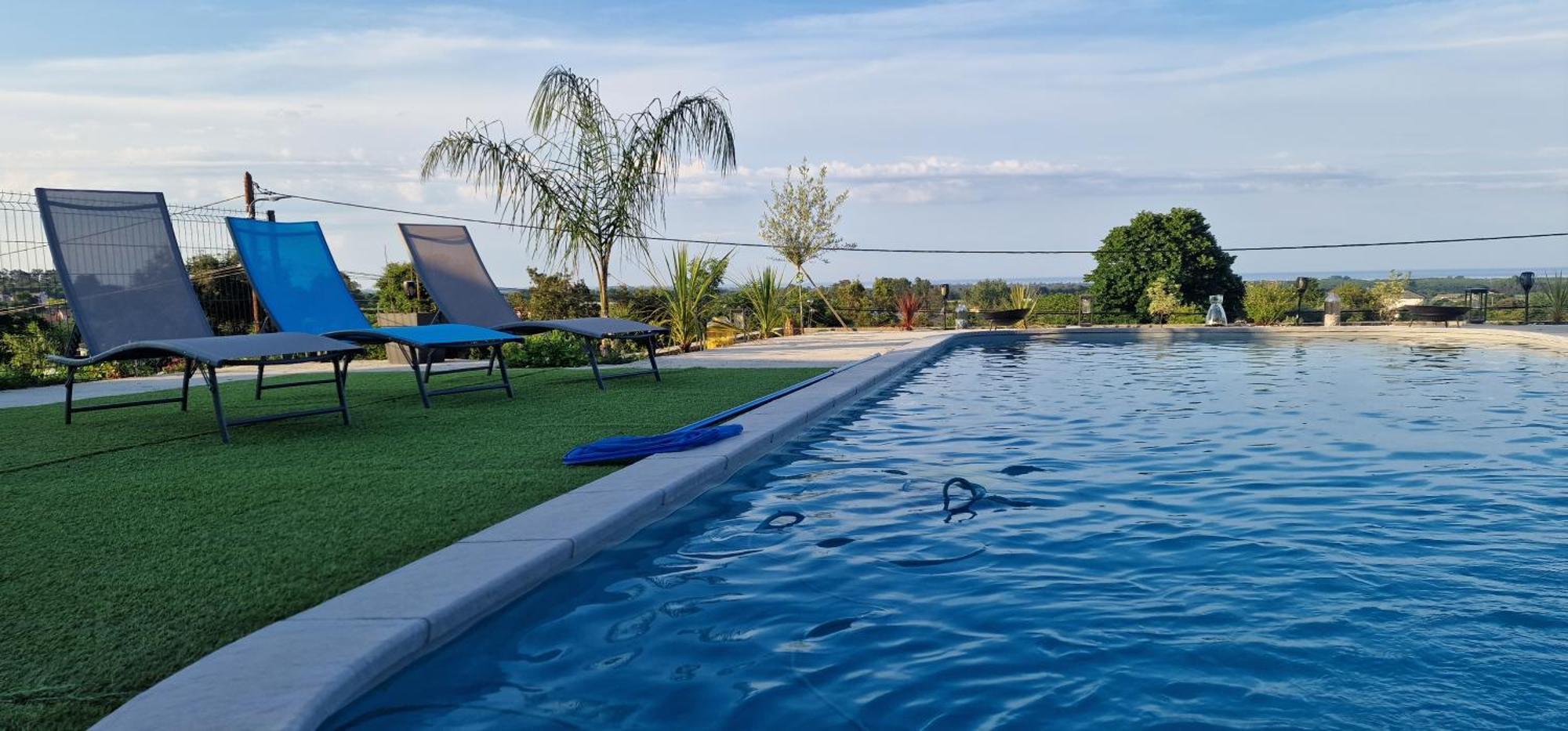 Villa Bistinetti Rez De Villa Tout Confort Avec Piscine Penta di Casinca المظهر الخارجي الصورة
